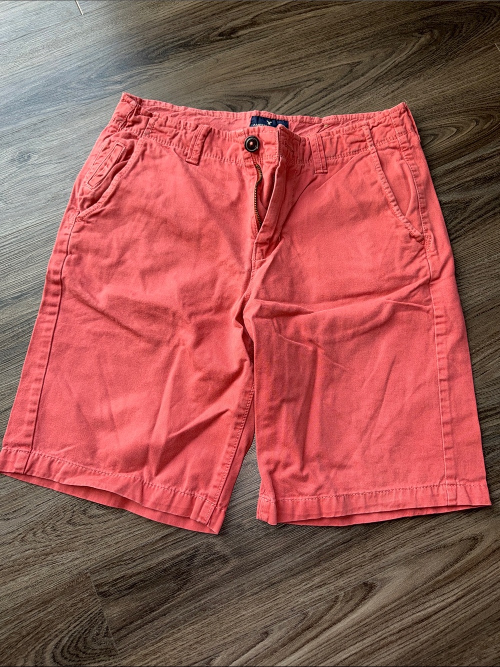 Men's Coral Cotton Casual Shorts